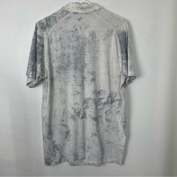 Lululemon Metal Vent Tech Polo Chalk Wash Men’s Large - Picture 5 of 6